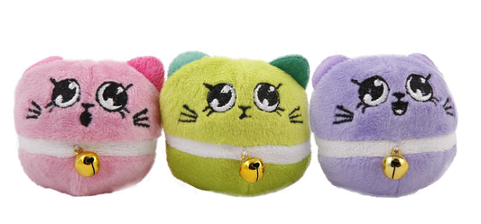 Hartz Cattraction Macaron Mice with Silver Vine and Catnip Cat Toy, 2 Pack
